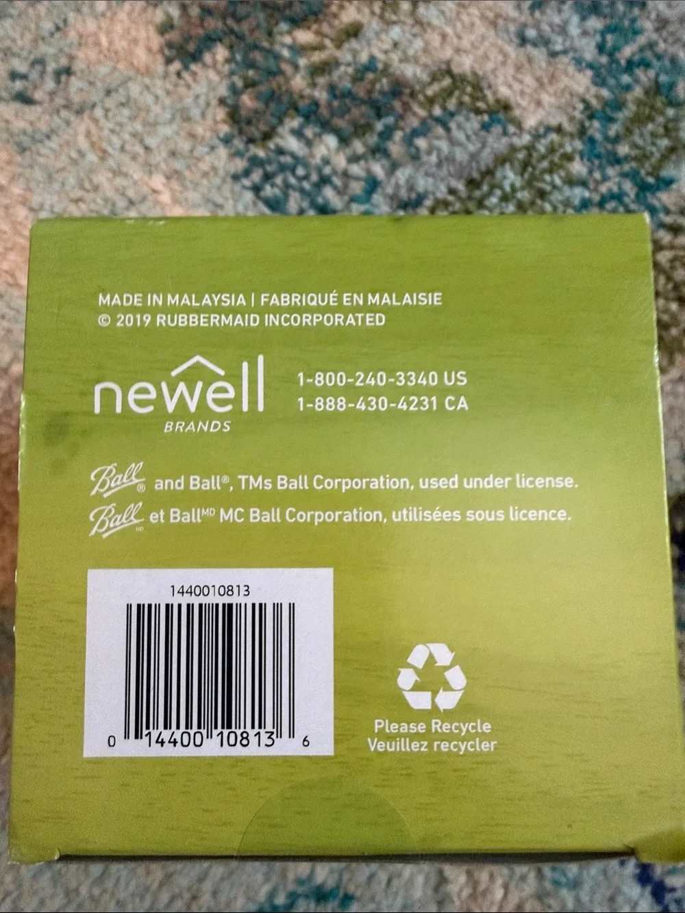 NIB - Ball Leak-Proof Lids, Wide Mouth - 6 lids